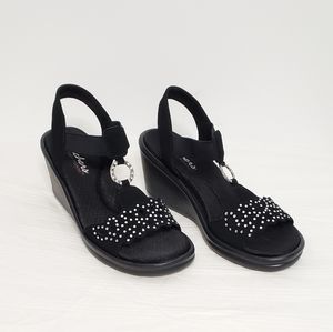 Skechers Wedge Sandals - Queen B Rumblers